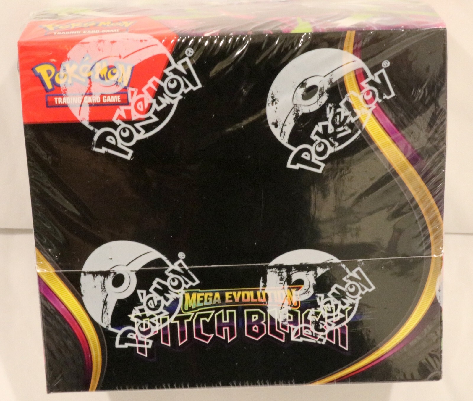 Sealed Pokémon Mega Evolution Pitch Black booster box, in stock at Vaulted